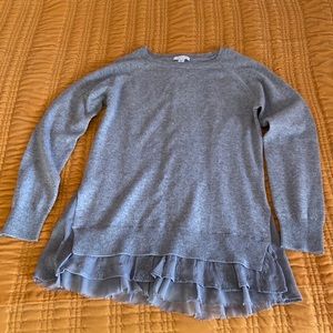 Garnet Hill cashmere sweater